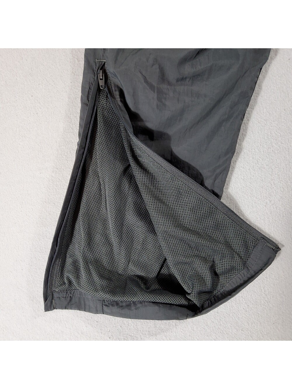 Adidas M TRIO Woven Soccer Training Pants GRAY Men's Size M Track Tapered Leg - Picture 6 of 9